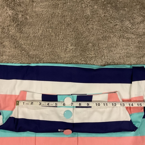 ModCloth X Collectif camilla candy pastel whimsey striped skirt - Picture 5 of 9